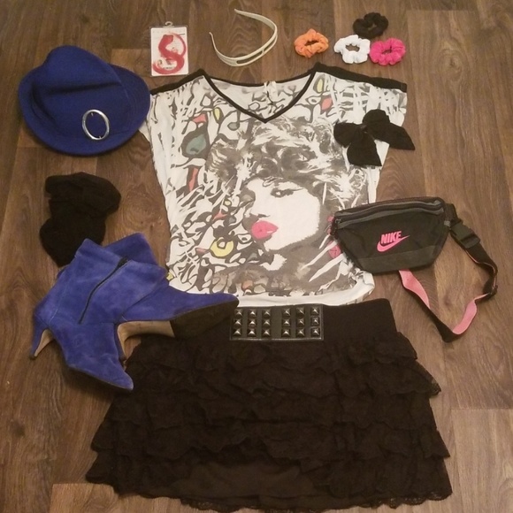 Rue21 Tops - Halloween Costume 80's Chic Madonna
